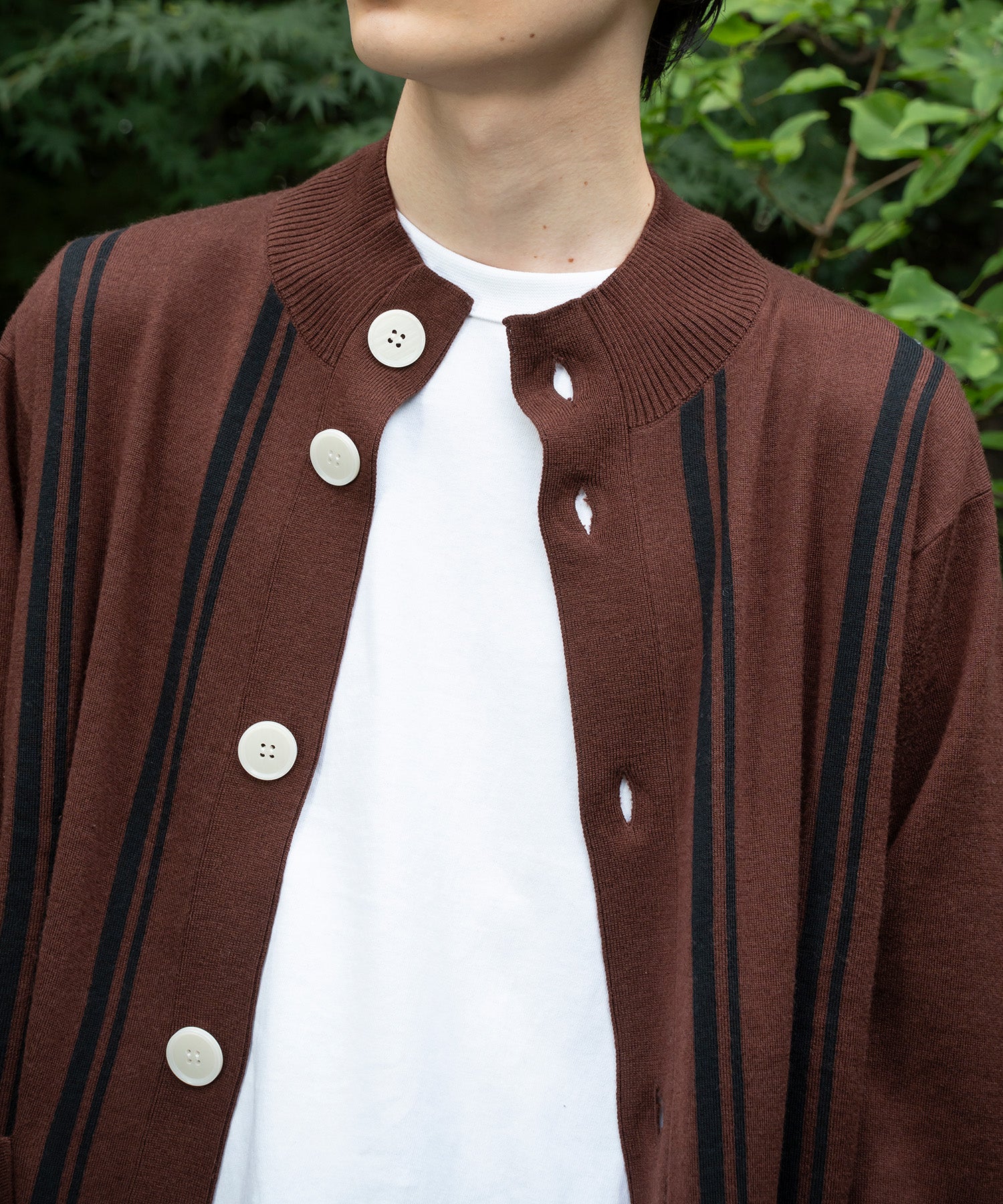 カーディガン silk knit cardigan AURALEE / Silk Wool Camel Mix Knit Cardigan | twelve